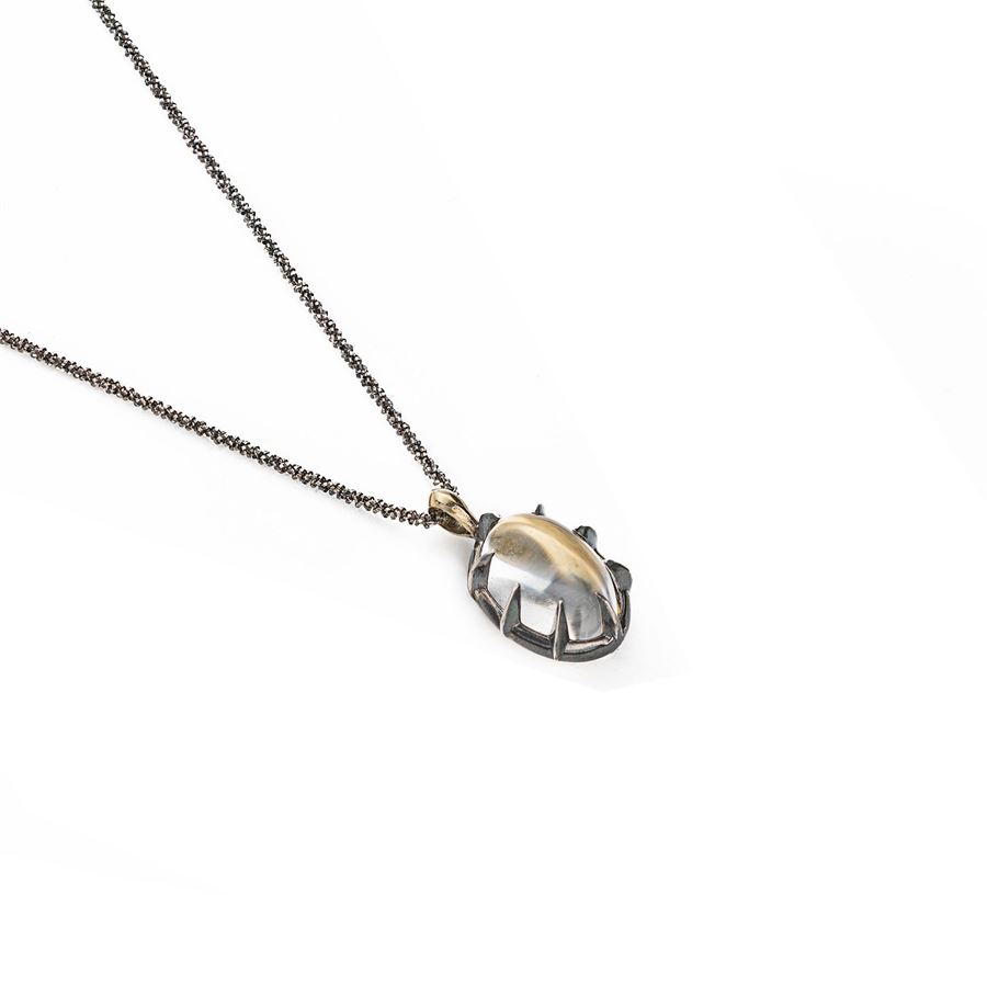 Black small 'Solis' pendant SOLIS | CD PICC CDRAGN BRO